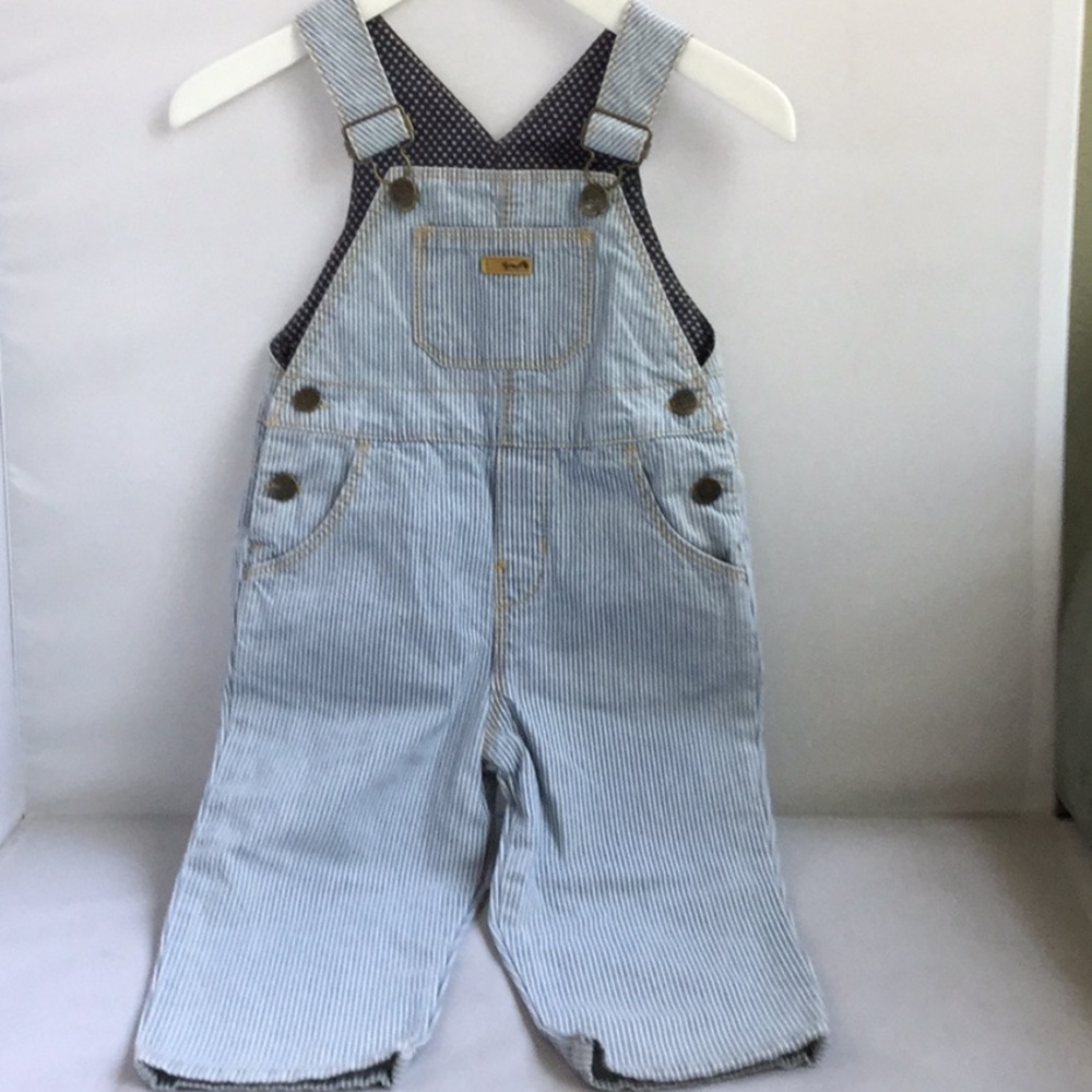 Cyrillus Denim Overalls NEW 24M